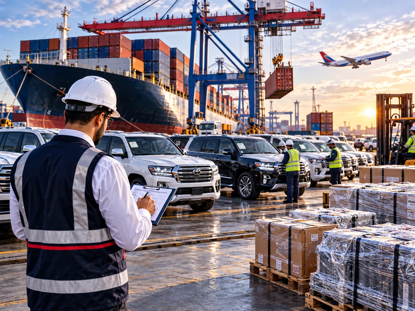 International sourcing — relevant cargo, facilities and operations